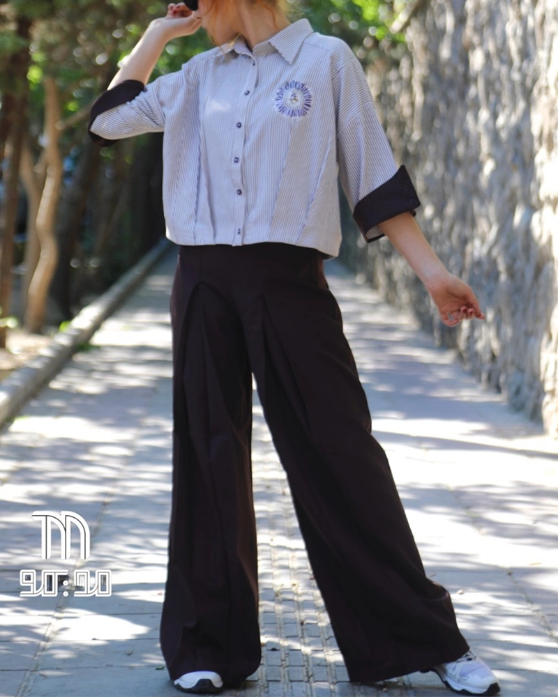 ست سه تیکه استین دوبل (1643)